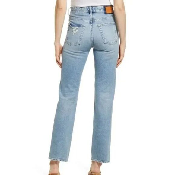 AG Adriano Goldschmied Alexxis High Waist Straight Jeans Size 25 NWT $249 - Picture 2 of 13